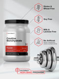 Envase de Horbäach Creatine Monohidrato, almacenamiento práctico y seguro