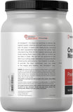 Mezclando Horbäach Creatine Monohidrato en agua para una bebida pre-entrenamiento