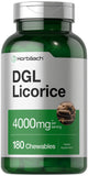 Botella Horbäach DGL con tabletas gomosas para uso diario