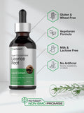 Horbaach Envase oscuro de 2 oz para conservar la potencia del extracto.