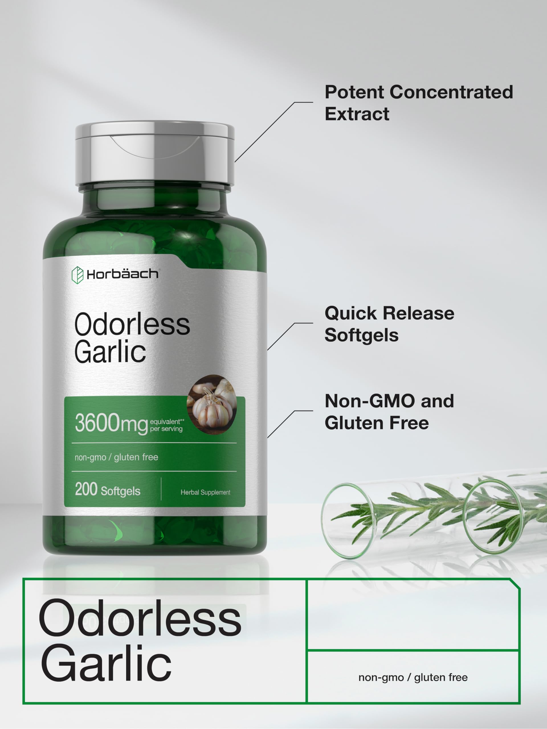Horbäach Extracto herbal concentrado: fórmula de rápida absorción