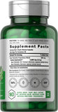 Horbäach Extracto Saw Palmetto, frente del frasco, cápsulas de liberación rápida.