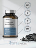 Lista de ingredientes de Horbaach Glutatión Liposomal y alérgenos.