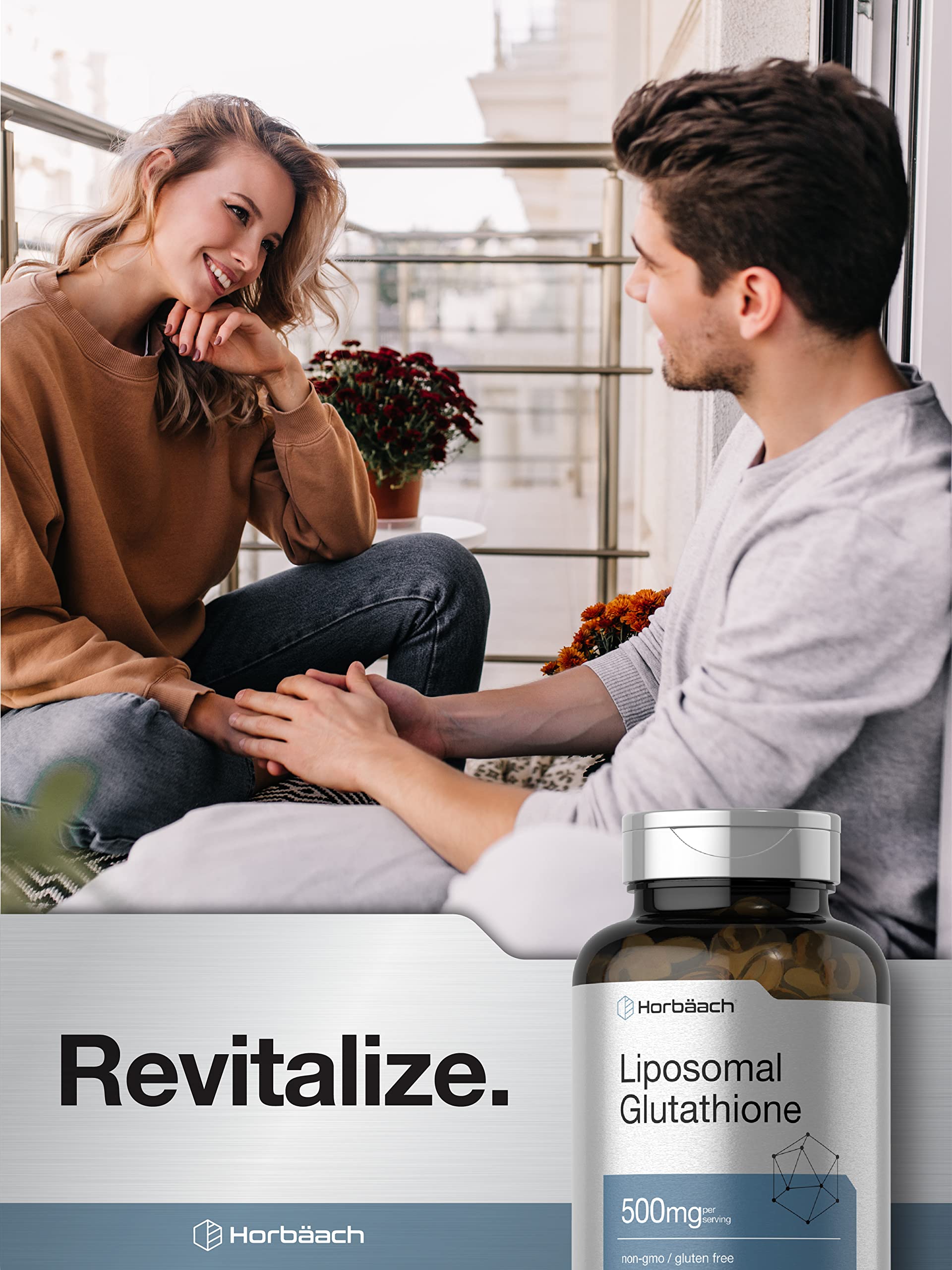 Horbaach Glutatión Liposomal, uso diario para posibles beneficios.