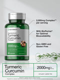 Detalle de Horbaach Gold Turmeric Plus y sus ingredientes clave.