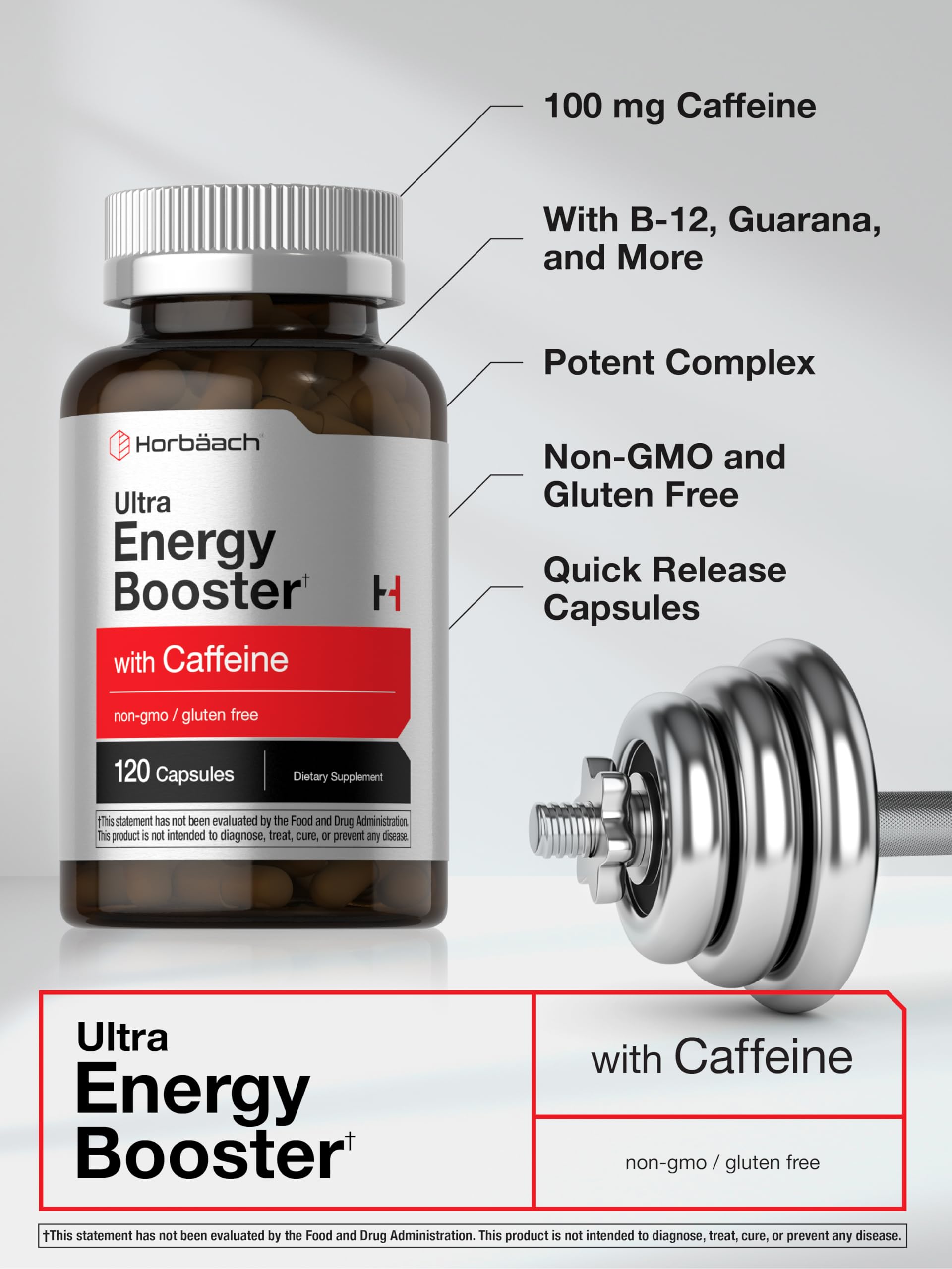 Horbäach vitamina B12: apoyo al metabolismo normal y energía diaria.