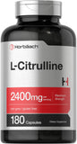 Horbaach L-citrulina: cápsulas 2400 mg para rendimiento diario.