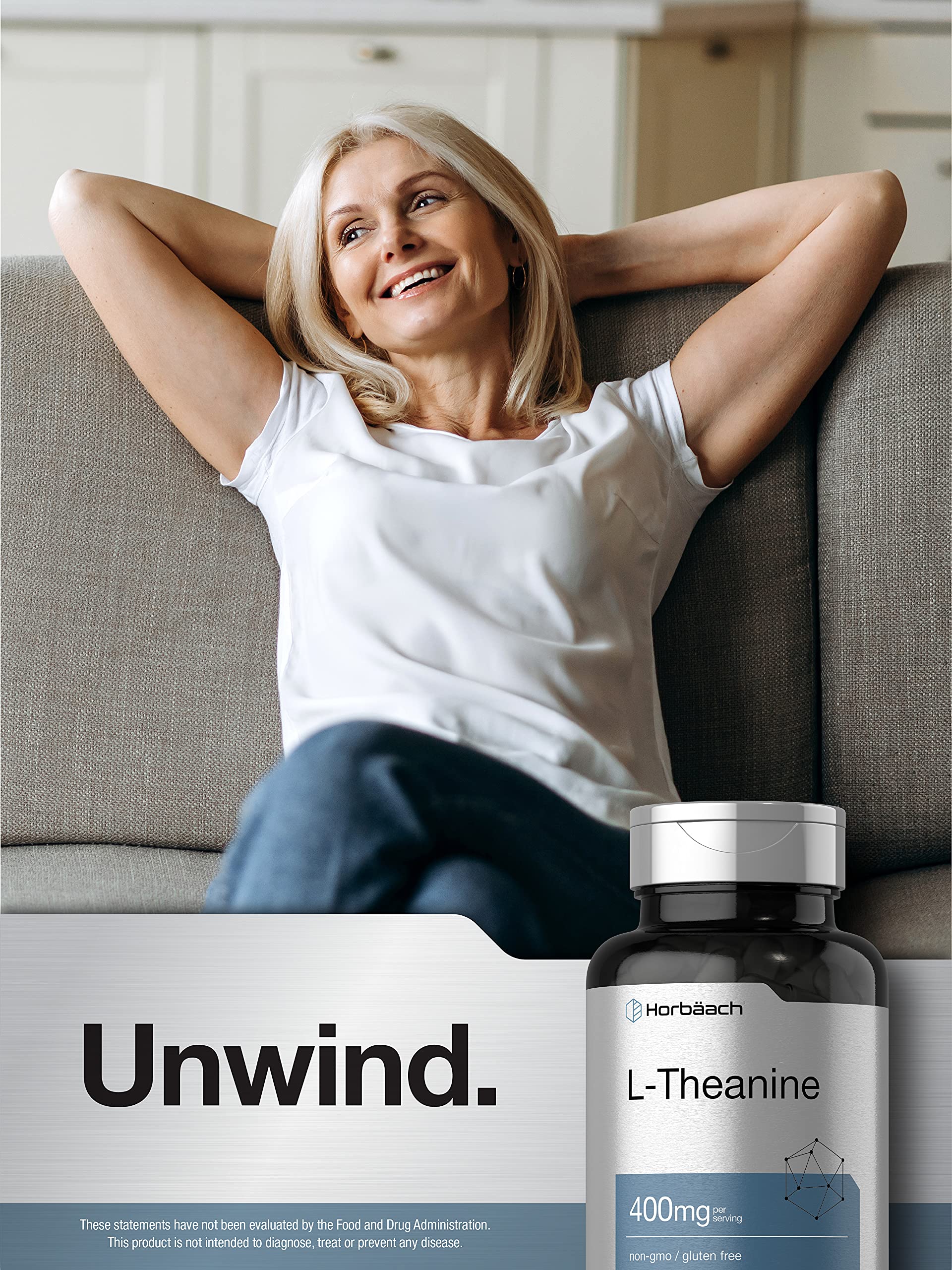 Horbaach L-Theanine Suplemento, control de calidad