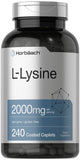 Horbäach L-Lisina 2000 mg, cápsulas recubiertas para absorción óptima