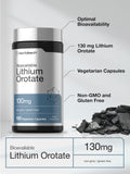 Envase de Horbäach Lithium Orotate, almacenamiento seguro y pureza