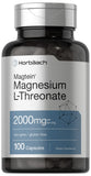 Horbäach Magtein botella-2000mg para ingesta diaria de magnesio