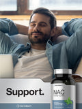 Horbäach NAC prueba laboratorio: producto verificado para pureza y calidad.