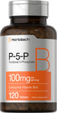 Horbäach P5P tabletas en envase 120, apoyo general al metabolismo.