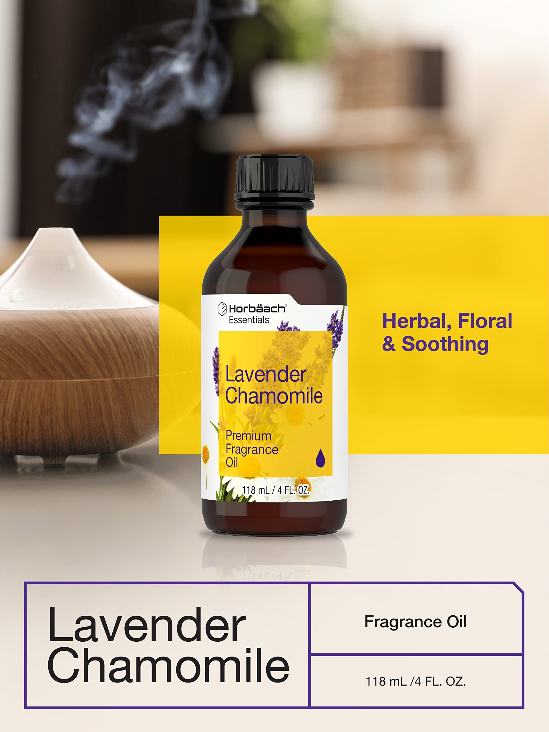 Aromaterapia suave con Horbäach Lavanda y Manzanilla