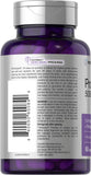 Etiqueta del producto Horbaach Probiotics mostrando ingredientes e información.