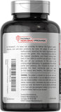 Horbaach Prostata etiqueta frontal: fácil identificación de ingredientes herbolarios clave.