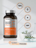 Frasco Horbaach libre de gluten y OGM, cápsulas de Vitamina E.