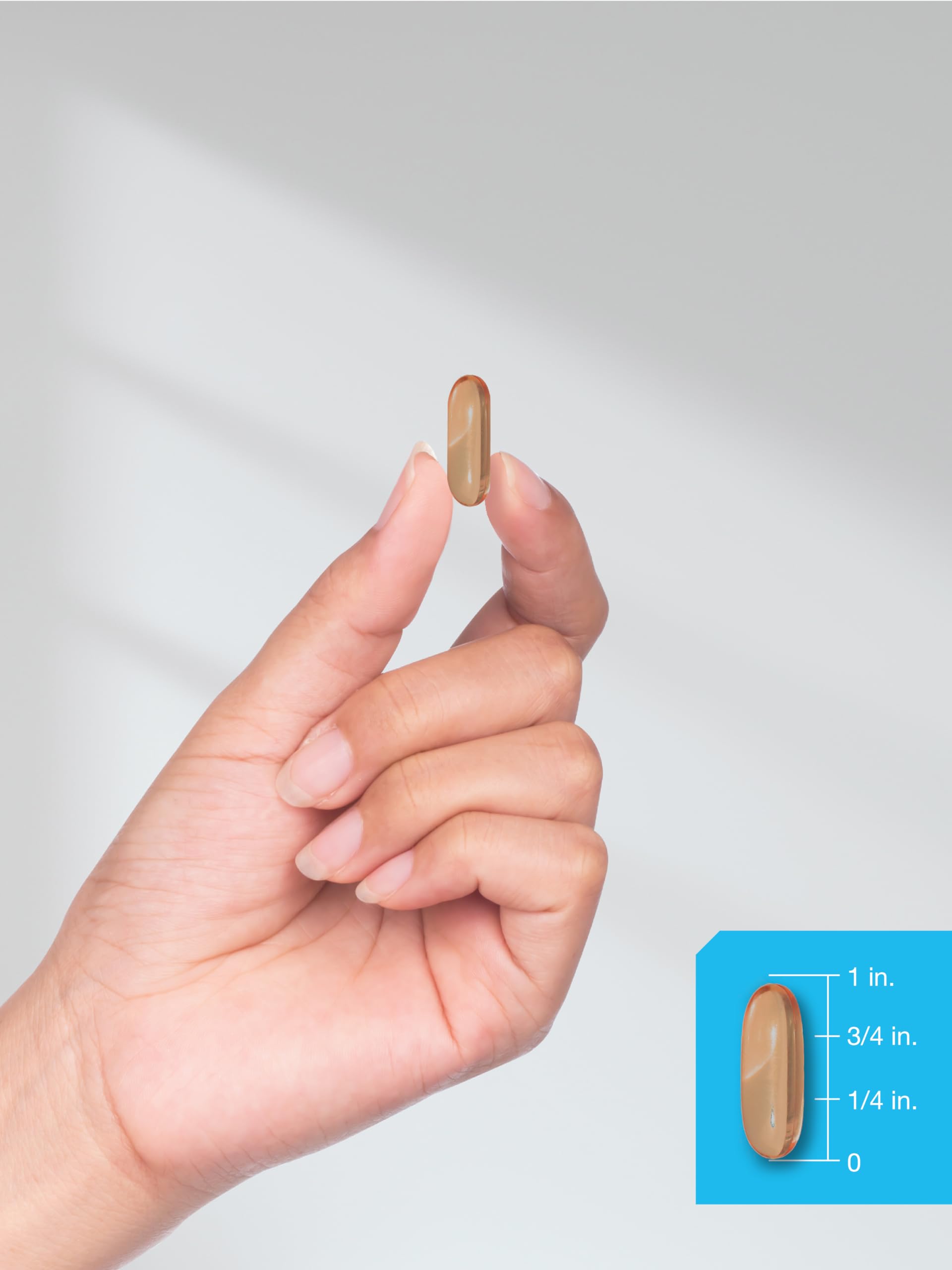 Horbaach uso diario krill omega-3, presentación de 300 cápsulas