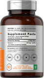 Etiqueta frontal de Horbaach Vitamina E 1000 UI, fácil identificación y uso diario.