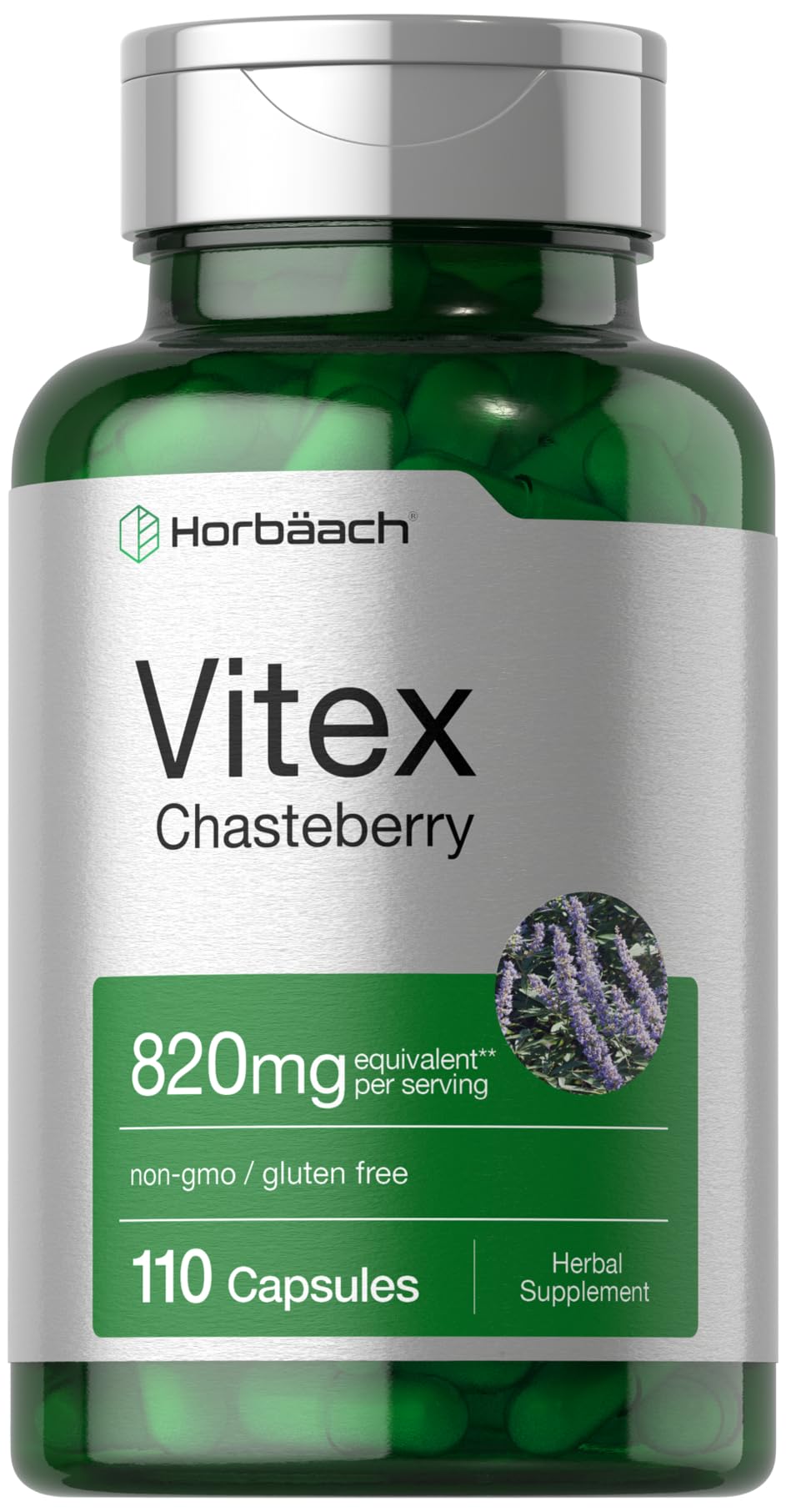 Vitex Horbaach: bayas y cápsulas para apoyar el bienestar femenino.