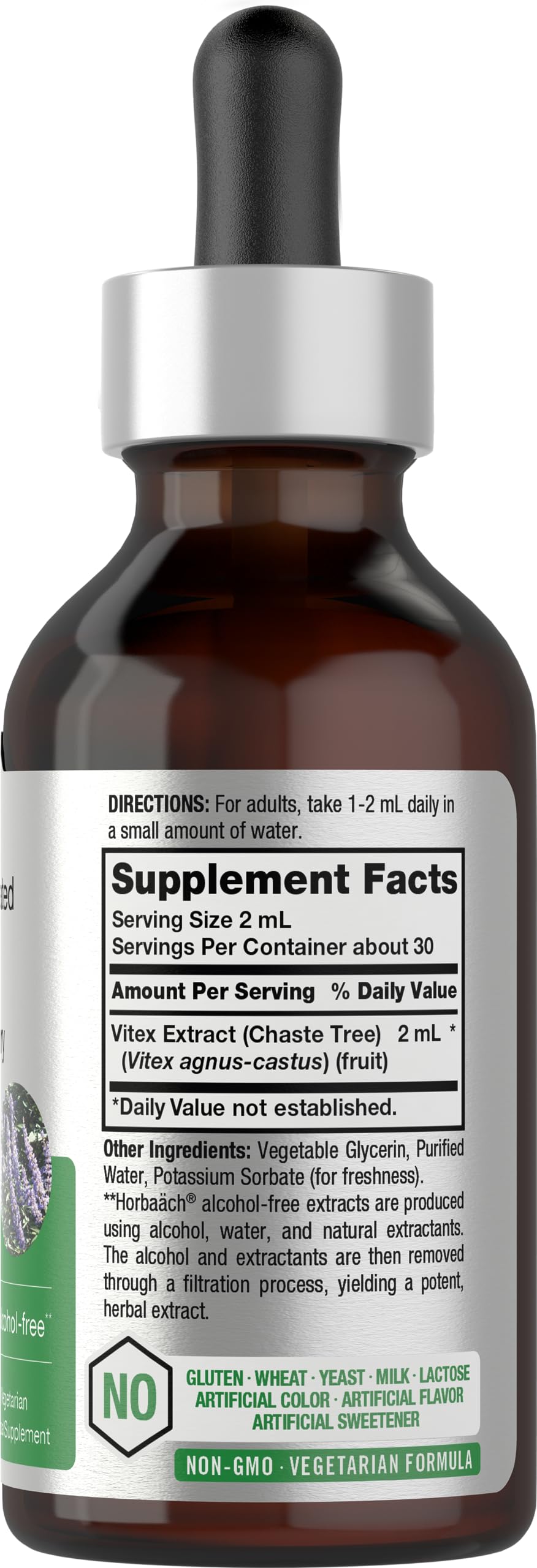 Cuentagotas de Horbaach Vitex Extracto para balance hormonal