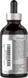 Horbaach Gotas de Yodo Naciente, etiqueta orgánica destaca ingredientes, fuente de yodo.