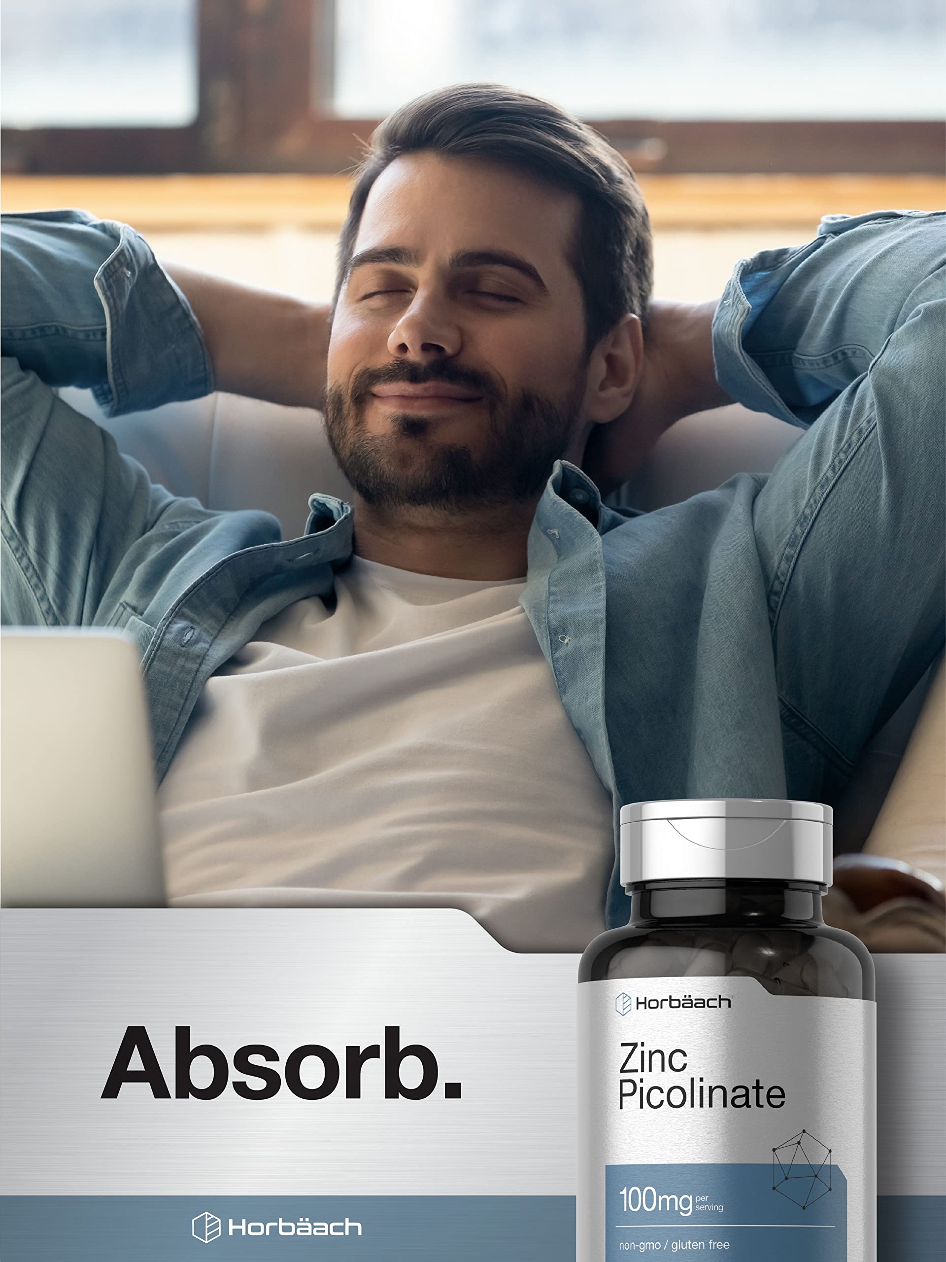 horbaach zinc picolinate consumo facil: fácil incorporar a tu rutina