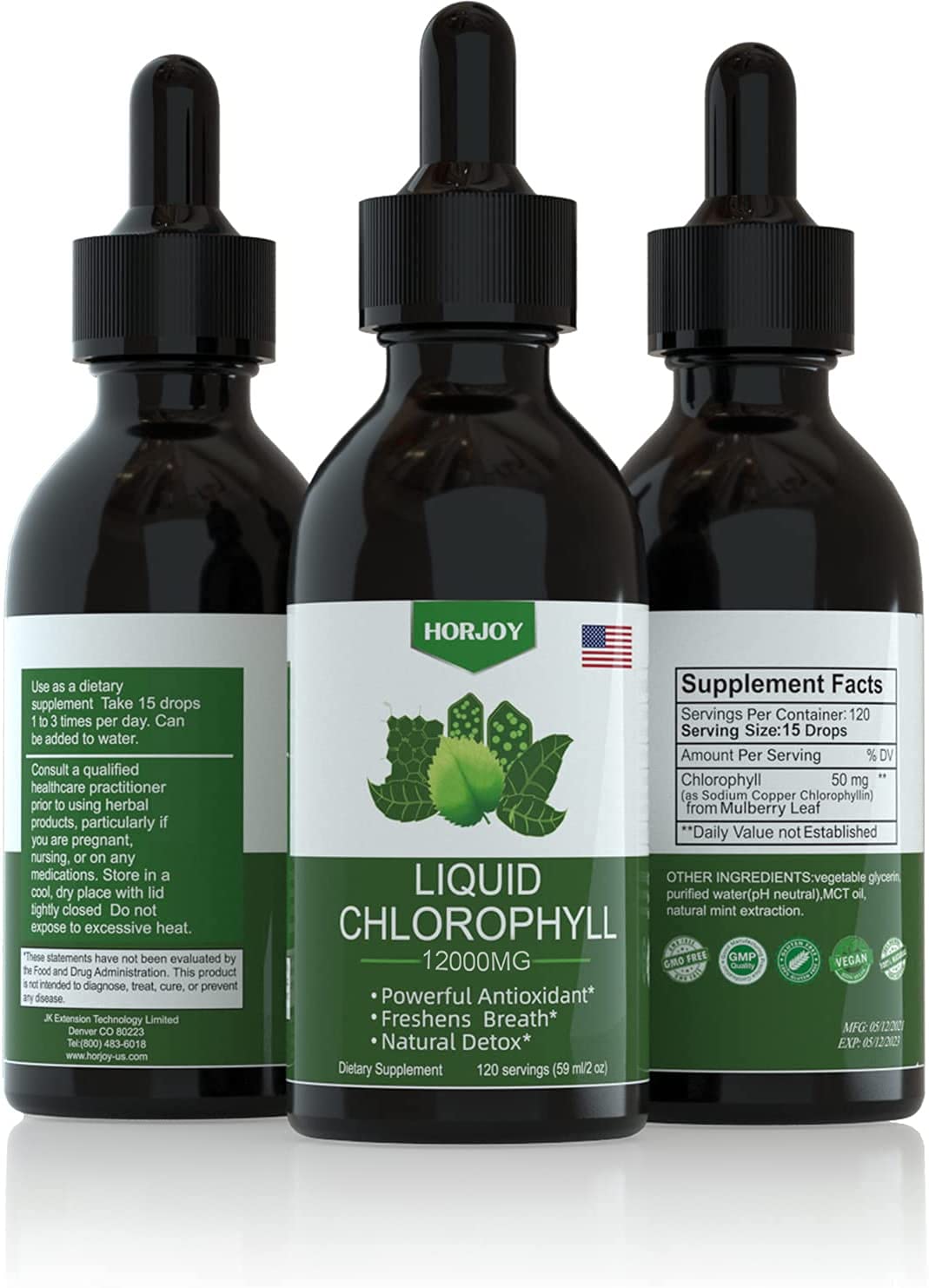 Horjoy Gotas de Clorofila: sabor a menta para refrescar el aliento