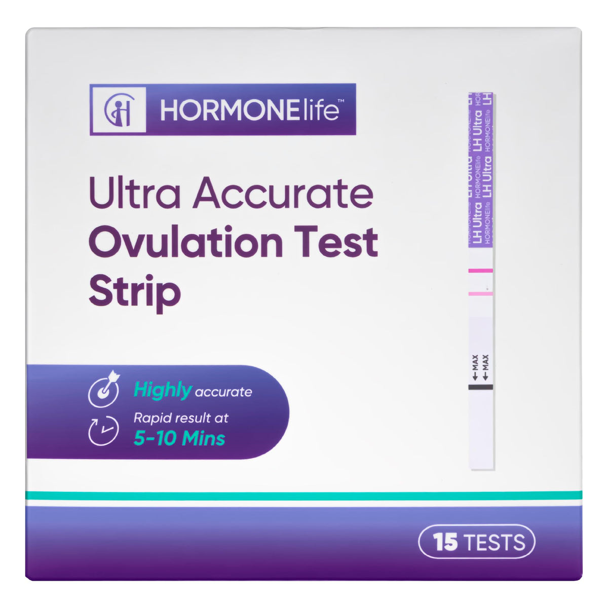 Hormonelife tiras ovulación lh precisas para detectar picos de fertilidad.