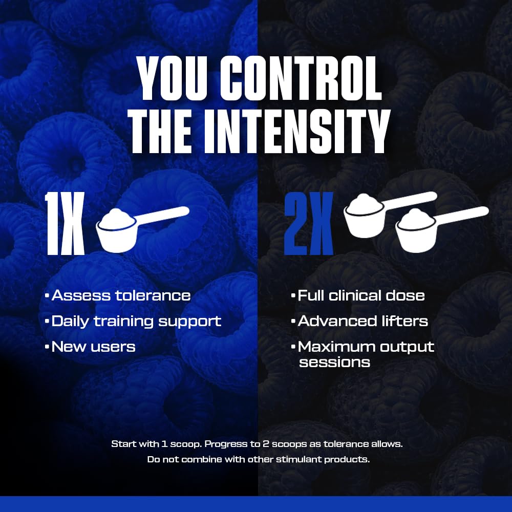 Cafeína dual de HOSSTILE V2 para energía sostenida durante el entrenamiento