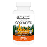Host Defense Cordyceps: cápsulas para apoyo inmunitario y energía diaria.