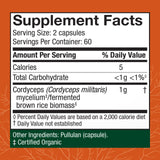 Cordyceps de Host Defense ayuda a la oxigenación durante entrenamientos y actividad.
