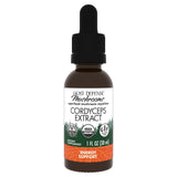 Host Defense Cordyceps en frasco de 1 oz para apoyo de energía diaria.