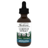 Host Defense CordyChi: botella con etiqueta frontal, sugerente de energía suave y bienestar.