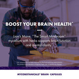 Host Defense MycoBotanicals Brain: bacopa y ginkgo para apoyo cognitivo