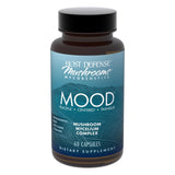 Host Defense MycoBenefits Mood, botella de cápsulas para favorecer la relajación diaria.