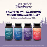 Host Defense MycoBenefits vitaminas B para metabolismo y enfoque