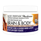 Host Defense MycoBotanicals Brain & Body en frasco, potencia la concentración diaria.