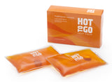Hot to Go en uso sobre hombro para calor reconfortante durante la jornada