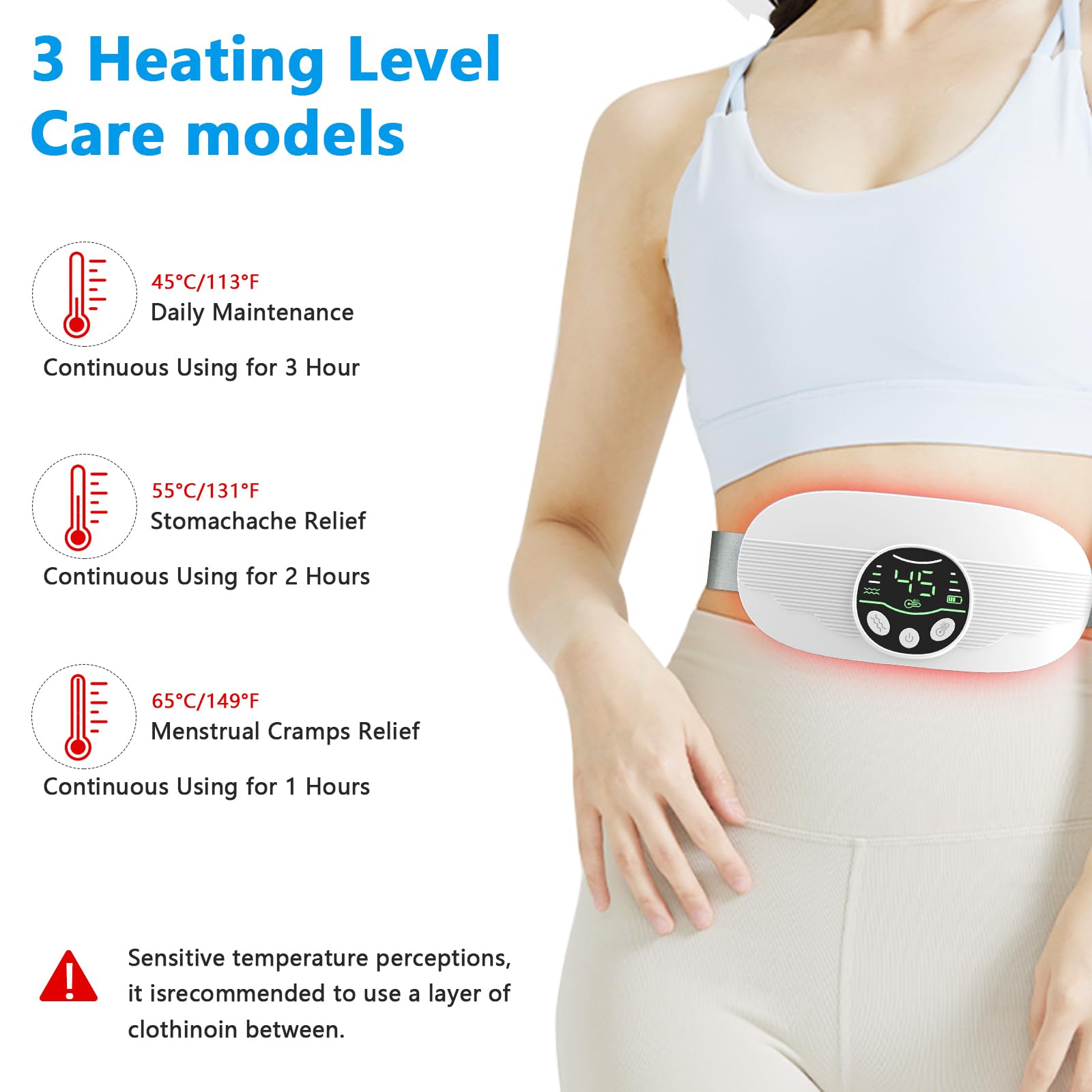 HOTBAG cinturón ajustable para cintura de varias tallas y uso cómodo.