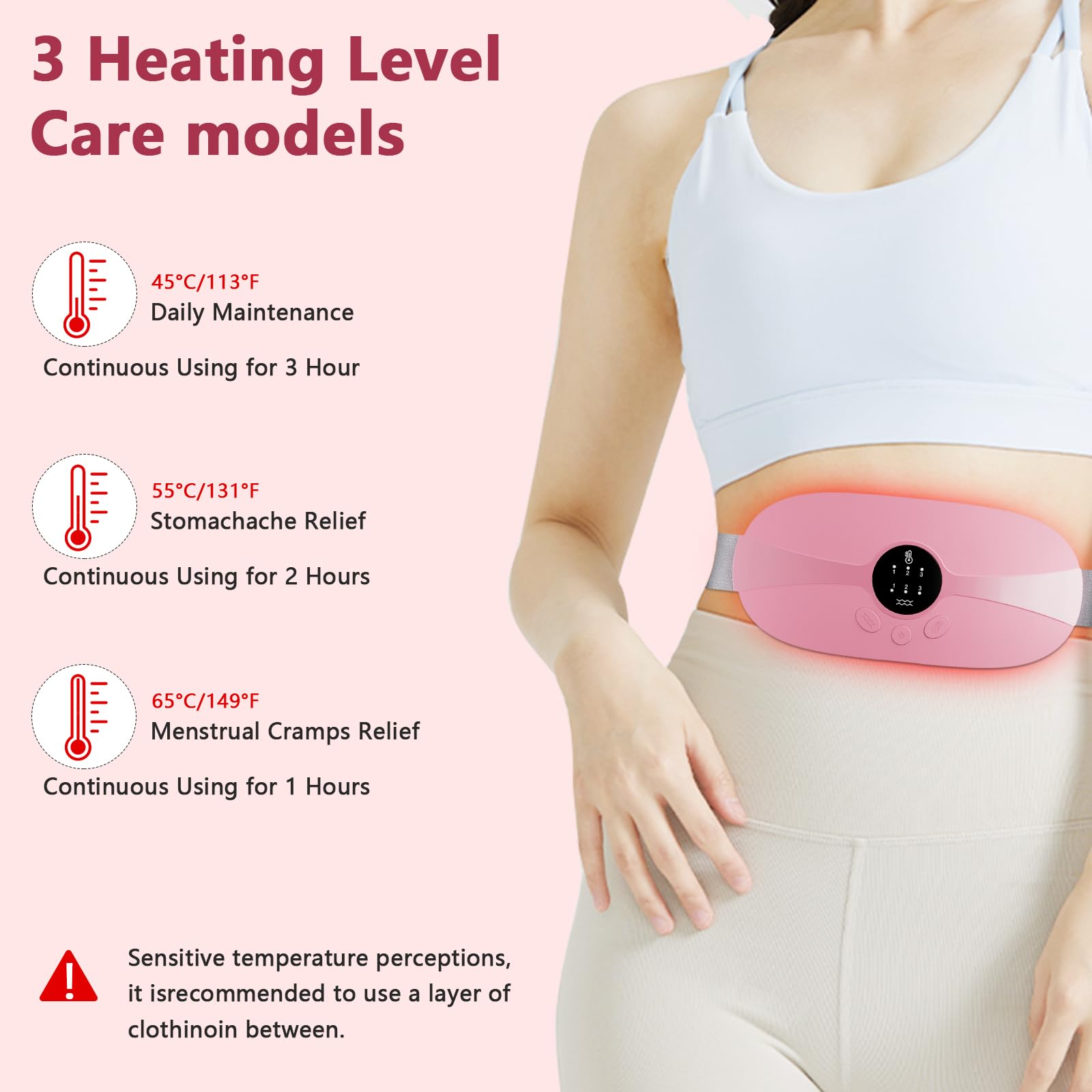 HOTBAG seguridad con control de temperatura y apagado automático.