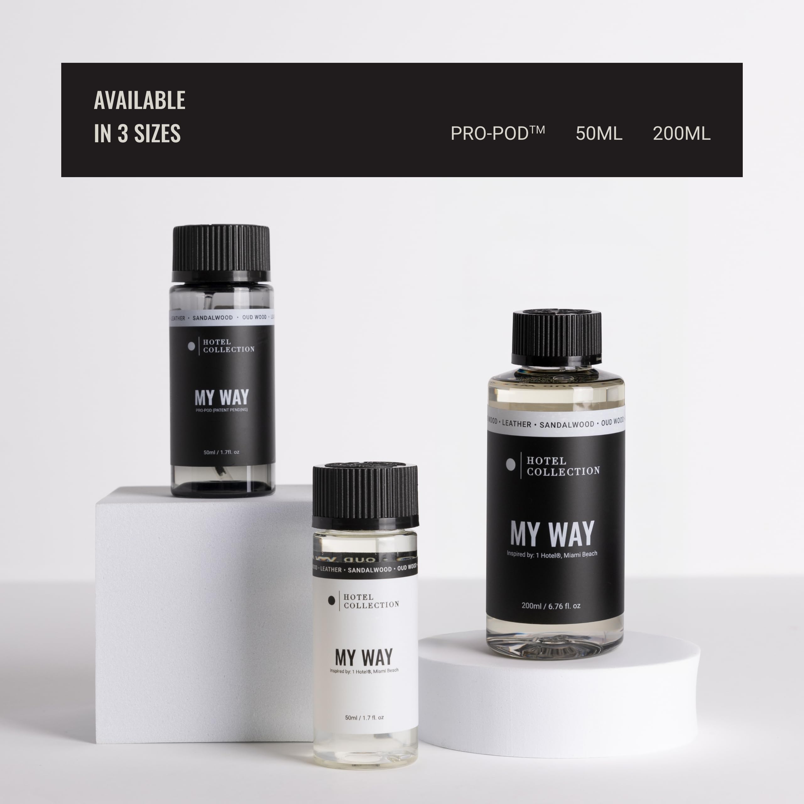 Hotel Collection Talentless frasco 50ml: enfoque cercano al aplicador para uso diario.