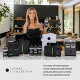 Hotel Collection Talentless limon-zeste: primer plano de notas cítricas para refrescar espacios.