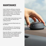 Hotel Collection Difusor Chauffeur, diseño compacto para coche sin ocupar espacio.
