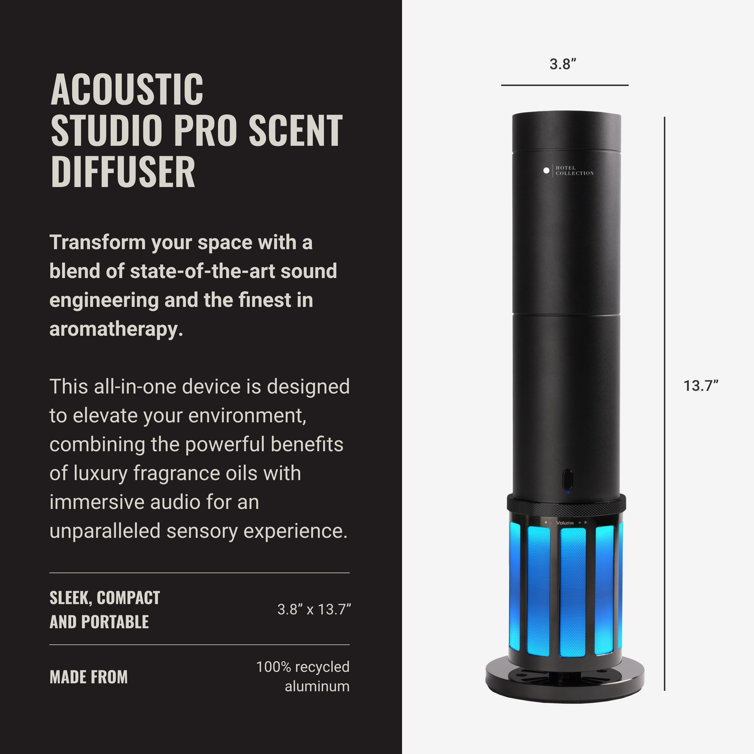 Hotel Collection Acoustic Studio Pro: intensidad ajustable para cualquier habitación