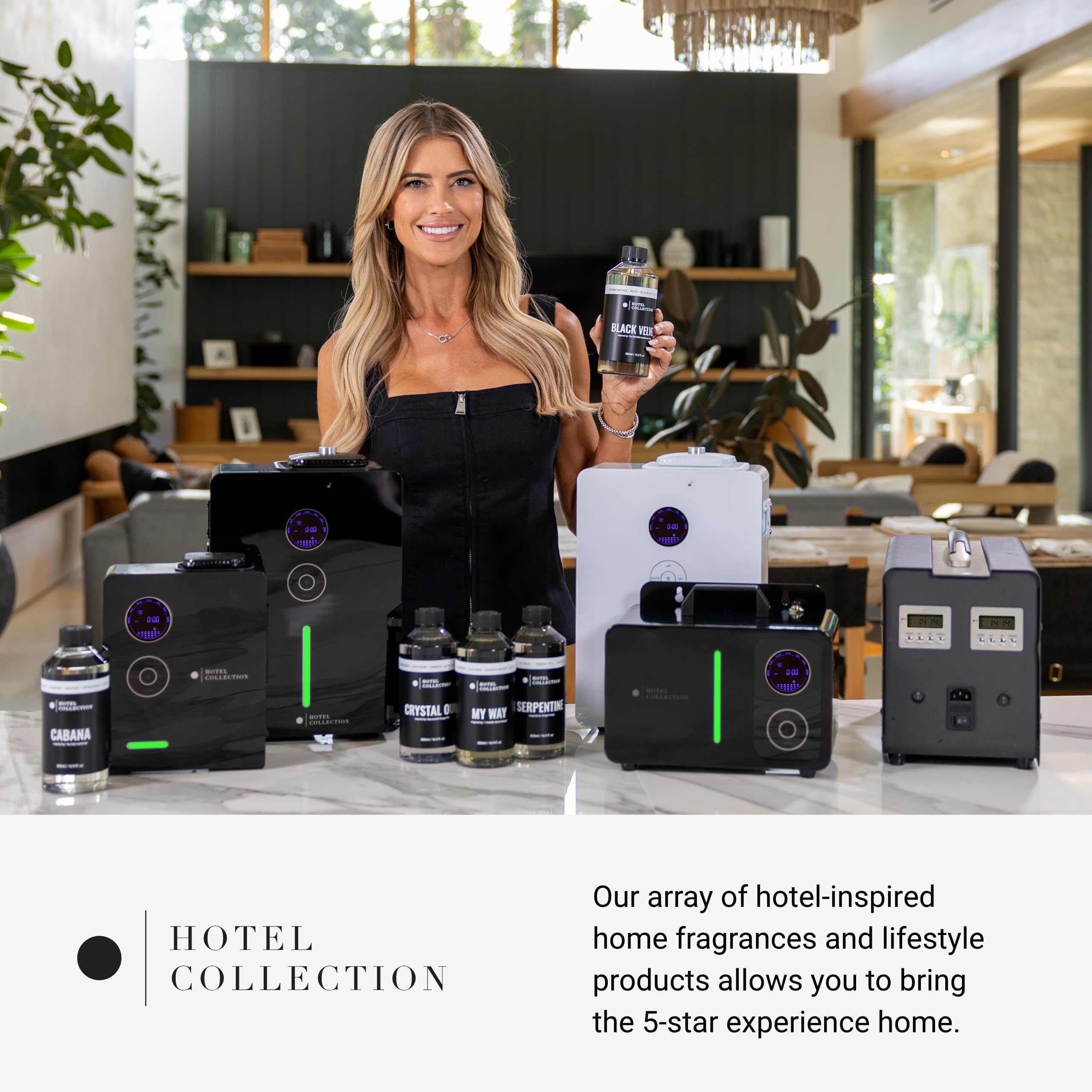 Hotel Collection Acoustic Studio Pro: es compatible con botellas Pro Pod para recargas