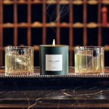 Hotel Lobby Candle Aspen vaso de diseño minimalista para cualquier rincón