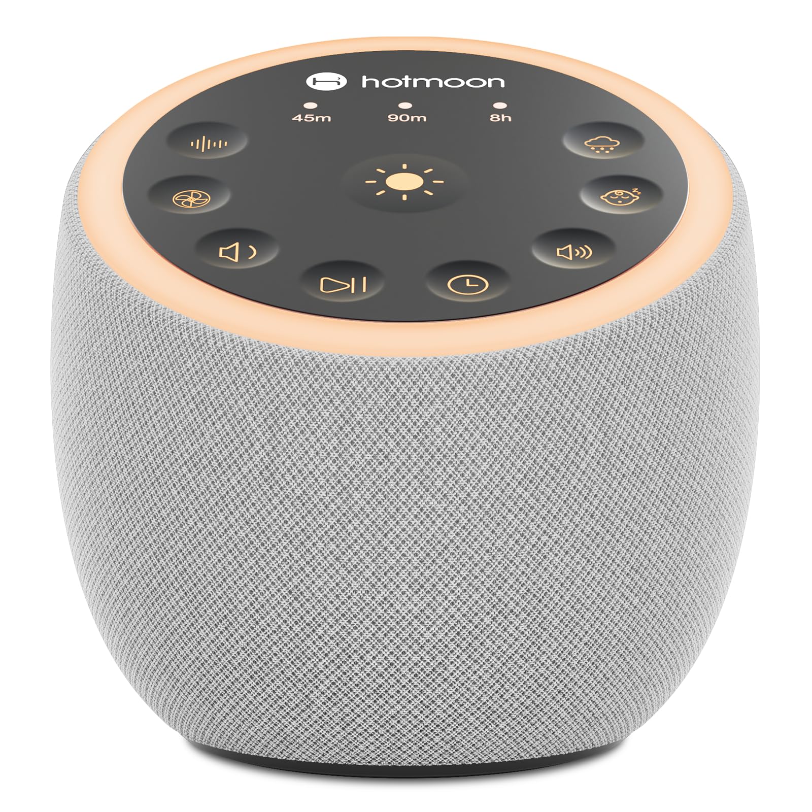 Hotmoon Cocoon 2 panel de controles para ajustar sonidos y volumen fácilmente