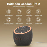 Hotmoon Cocoon Pro 2, botones personalizables, acceso rápido a sonidos preferidos.