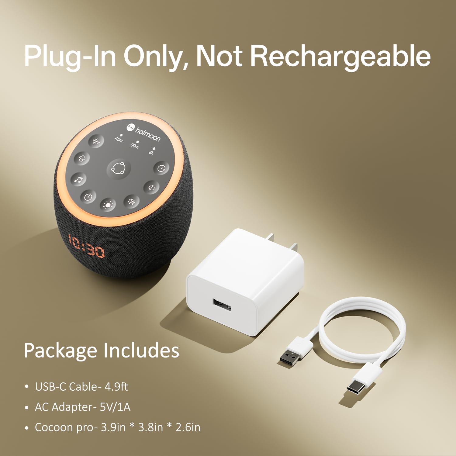 Hotmoon Cocoon Pro 2, sonidos para relajación y concentración para cualquier momento.